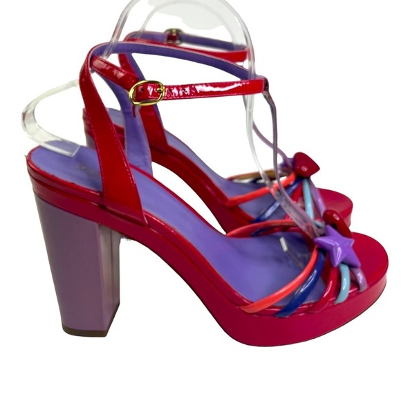 Coach Jennifer Women’s Heart & Star Platform Heels - Picture 1 of 8